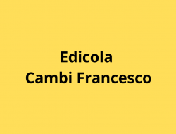Cambi francesco - Edicole - Firenze (Firenze)