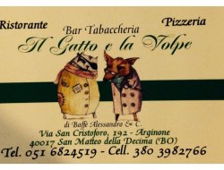 Il gatto e la volpe - Pizzerie,Ristoranti - San Giovanni in Persiceto (Bologna)