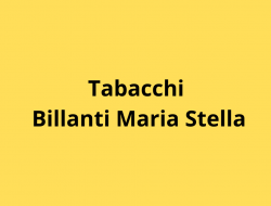 Billanti maria stella - Tabaccherie - Balestrate (Palermo)