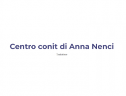 Nenci anna - Traduttori ed interpreti,Traduzioni - servizio - Firenze (Firenze)
